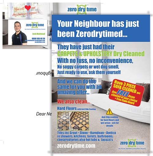 Dear Neighbour Letters with Your Printed Details - 1,000