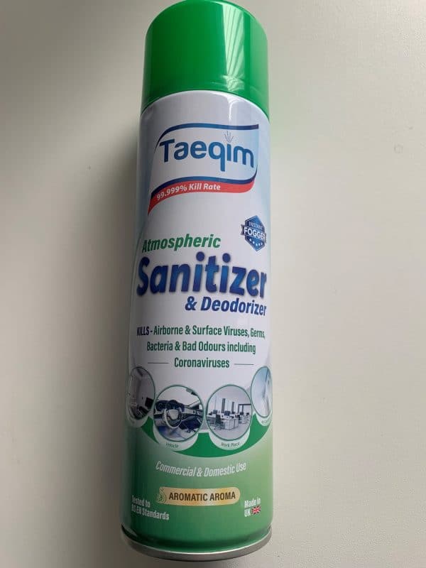 Taeqim Sanitiser Spray (12 cans)